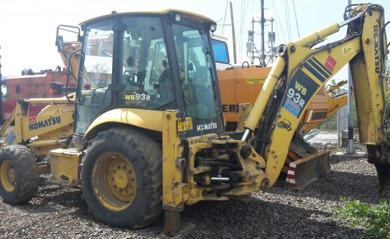 Inchireiere Buldoexcavator Komatsu